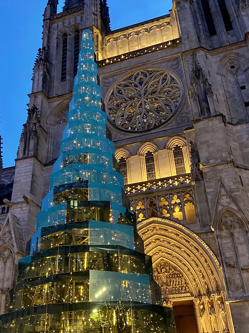 Sapin Verre Art Installation for Bordeaux City Hall by Arnaud Lapierre