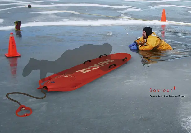 Saviour Ice Rescue Board Requires Only 1 Person to Operate