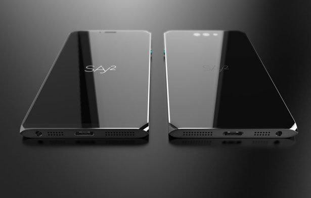 SAY2 Smartphone by Simon Yan of Bluemap design