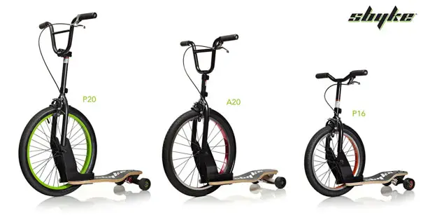 Sbyke : Bike, Scooter, and Skateboard Into One Personal Transportation