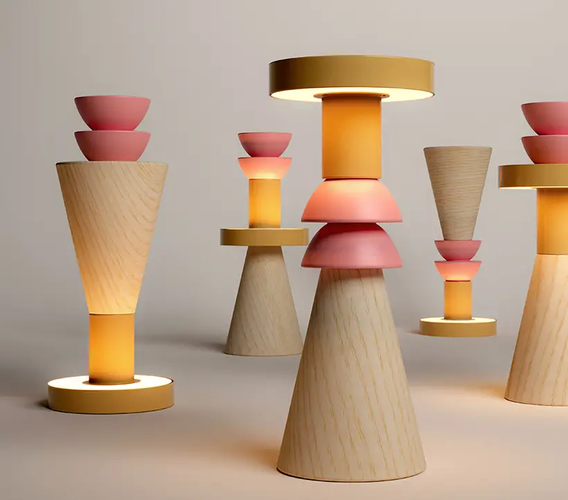 Scacco Matto Portable Lamp by Francesco Cappuccio