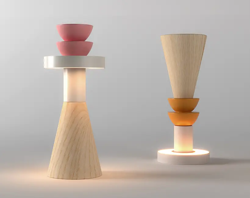 Scacco Matto Portable Lamp by Francesco Cappuccio