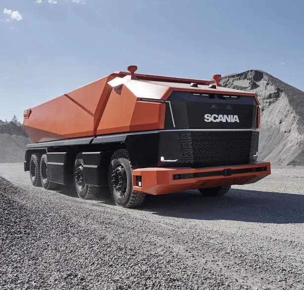 Scania AXL - a Fully Autonomous Concept Truck without Cab