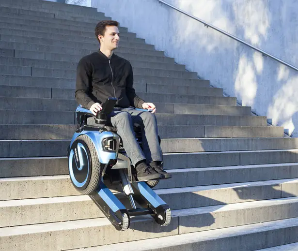 Scewo Stair Climbing Wheelchair Features Self-Balancing Technology