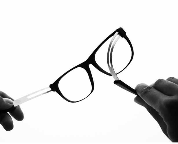 Screwless, Super-elastic Concept Glasses by Neethu Mathew