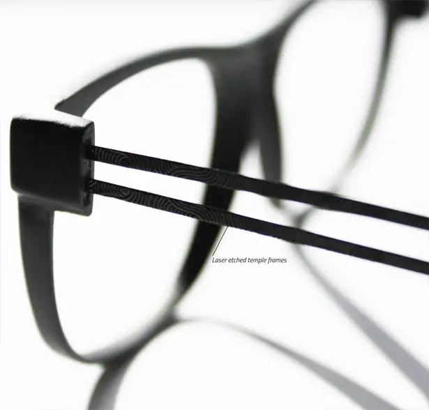 Screwless, Super-elastic Concept Glasses by Neethu Mathew