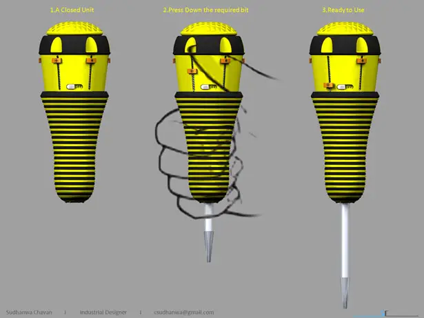 ScrewU Screwdriver by Sudhanwa Chavan