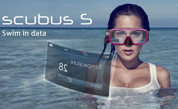 Scubus S - The World's First Augmented Reality scuba diving mask