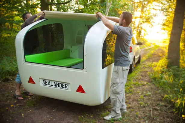 Sealander Amphibious Camping Trailer