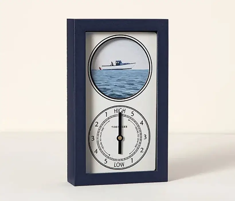 Seaside Surprise Moving Tide Clock by Alan Winick