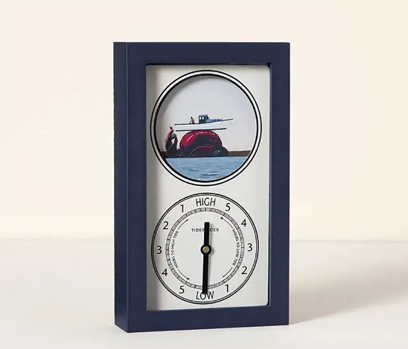 Seaside Surprise Moving Tide Clock by Alan Winick