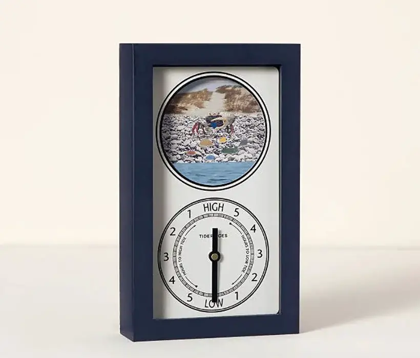 Seaside Surprise Moving Tide Clock by Alan Winick