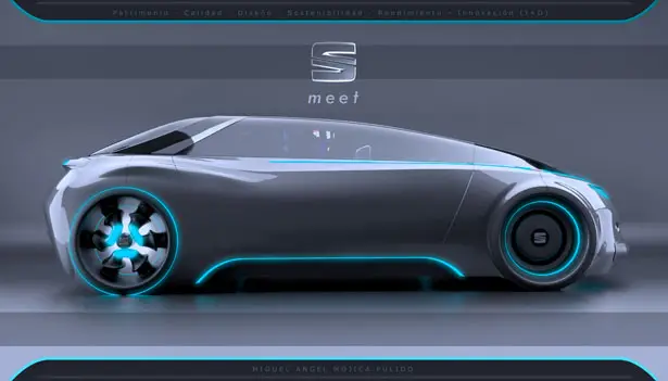 Seat Meet Autonomous Car Concept Proposal For The Year Of 2030 Tuvie