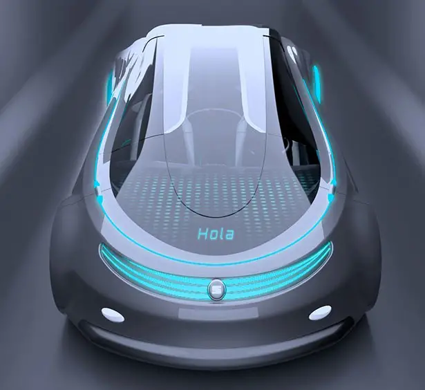 SEAT Meet Autonomous Car Concept Proposal for The Year of 2030 by Miguel Mojica