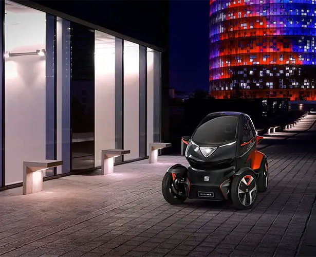 SEAT Minimó: Two Seater All Electric Concept Vehicle for Micromobility