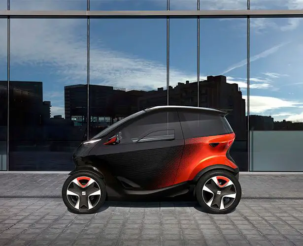 SEAT Minimó: Two Seater All Electric Concept Vehicle for Micromobility