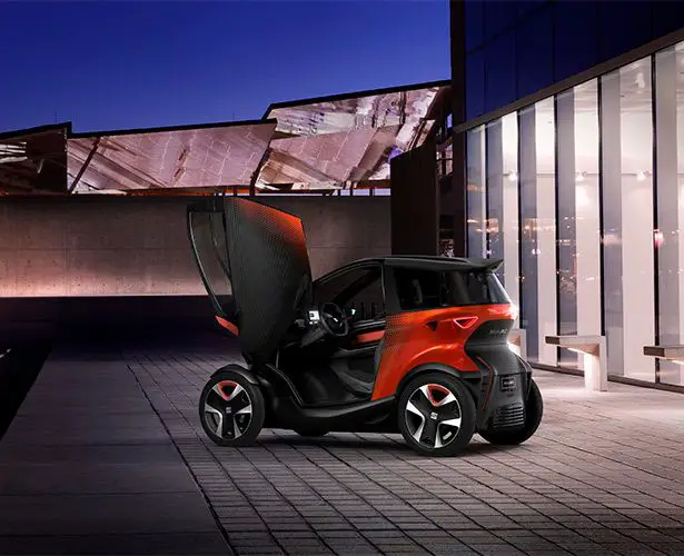 SEAT Minimó: Two Seater All Electric Concept Vehicle for Micromobility