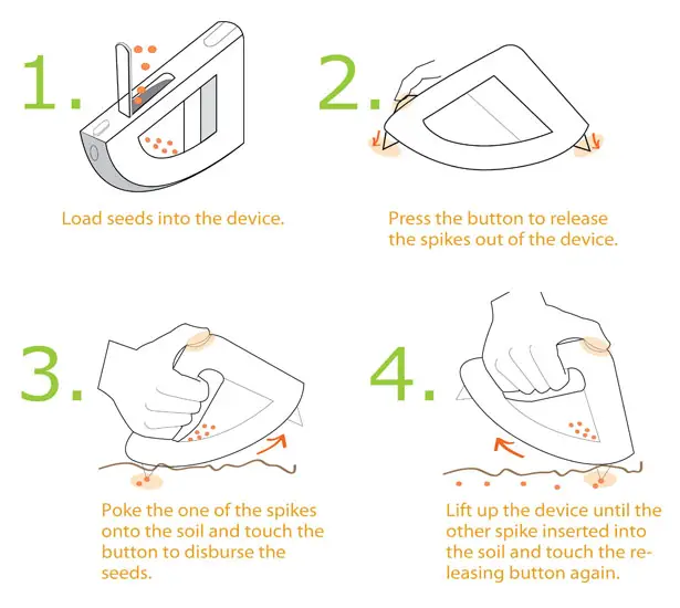 Seed Dispenser by Prisca Soyoung Bae