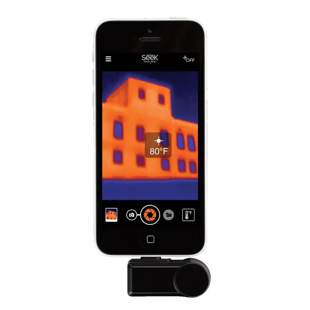 Seek Thermal Camera Detects Infrared Light to Create Visible Image on Your Smartphone