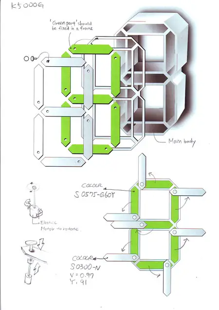 segmentus clock