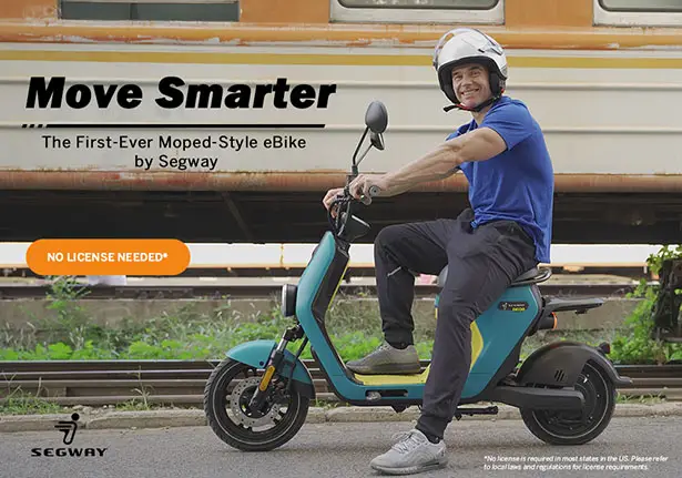 Segway C80 - Move Smarter with Moped Style Electric Bike