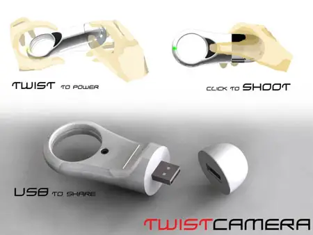 self powered twist camera eco friendly technology