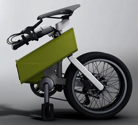 self rechargeable folding bike bicx