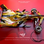 Semi Closed Canopy Indy Car Concept by Matus Prochaczka