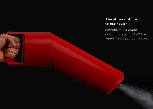 Senik Fire Extinguisher Redesign by Sailee Adhao