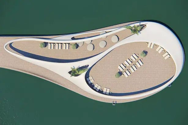 Sennkka Pier Lounge by Nuvist Architecture and Design