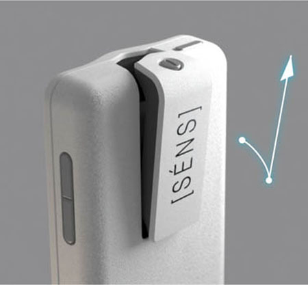sens mobile phone concept for visual impair