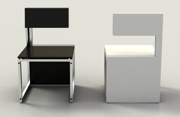 Sensei Table Chair by Claudio Sibille