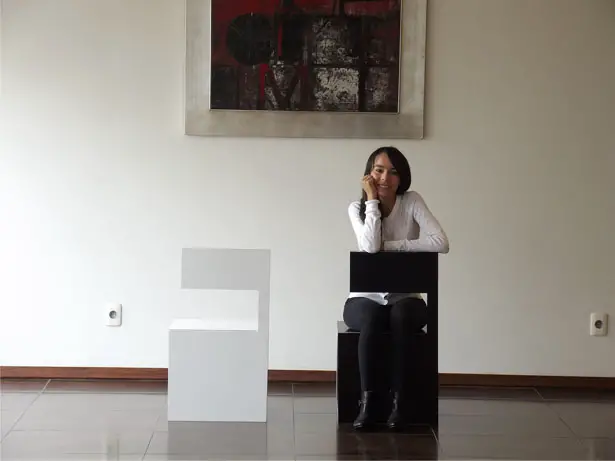 Sensei Table Chair by Claudio Sibille