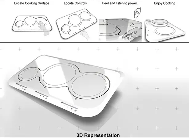 Sentino Cook Top For Visually Impaired People