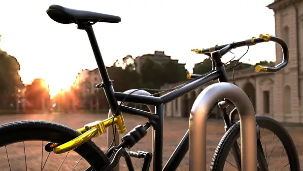 Senza Bike Lock System For Quick and Complete Security of Your Bike