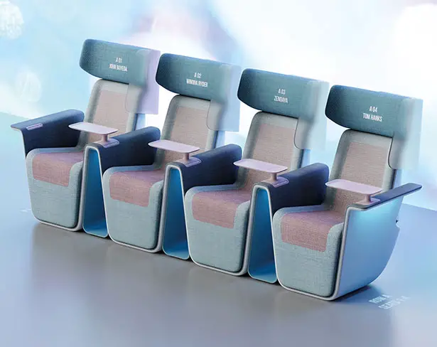 Sequel - Premium Cinema Seat Designed for Post Covid-19 World by Layer Design