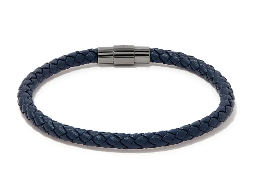 Stylish Roderer Sergio Bracelet in Navy Blue - Tuvie Design