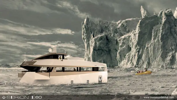 SERION E60 Yacht : A Future 60 Ft. Yacht for Long Range Journeys by Motion Code Blue