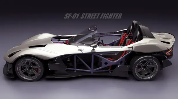 SF-01 Street Fighter Concept Car by Greg Thompson