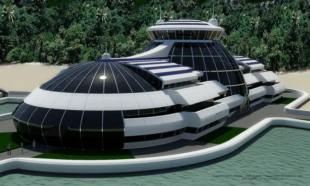 Solar Floating Resort 2 by Michele Puzzolante