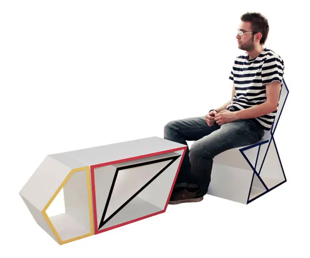 Shape and Function Modular Furniture by Sanjin Halilovic