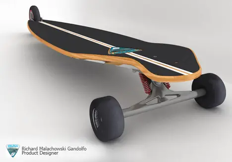 Shark Longboar Skateboard