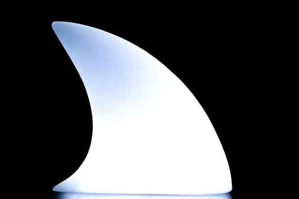 Minimalist Shark Tale Indoor and Outdoor Lamp