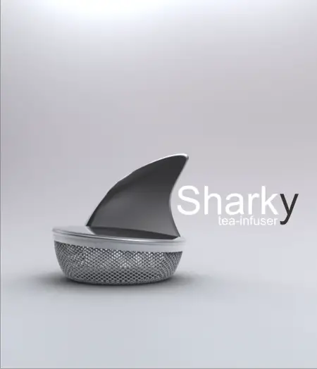 Sharky Tea Infuser Won 3rd Prize at The Beyond Silver Competition
