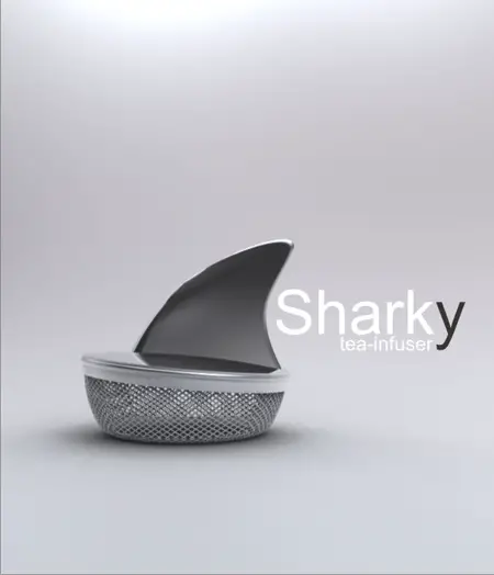 sharky tea infuser