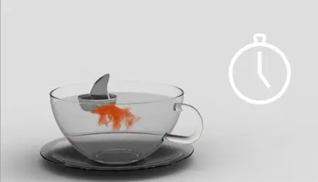 sharky tea infuser