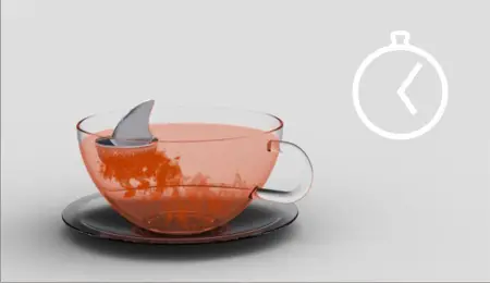 sharky tea infuser