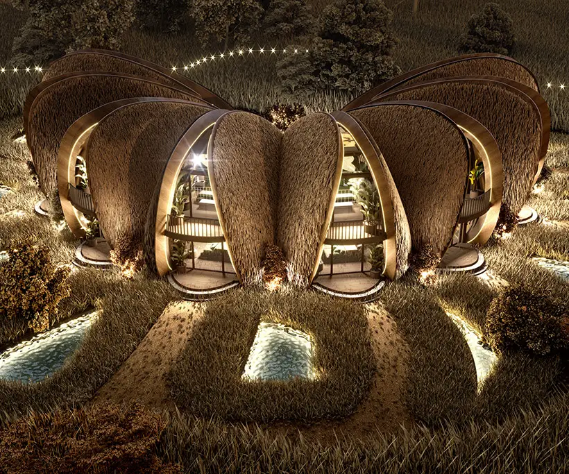 Shell House - Mussel Shaped Architectural House Designs by K&B Partners Architect