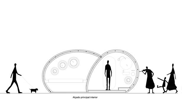 Shelter byGG : A Sculptural Object and A Living Space in Public Place