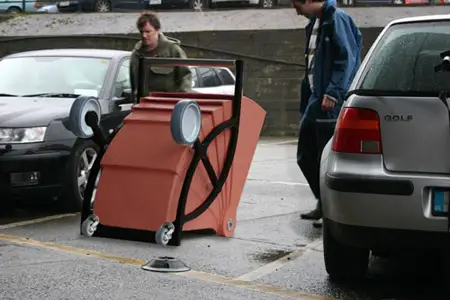 shelter cart for junk collectors